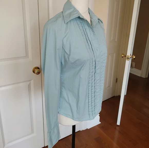 Tommy Hilfiger cotton button up blouse - Picture 5 of 12